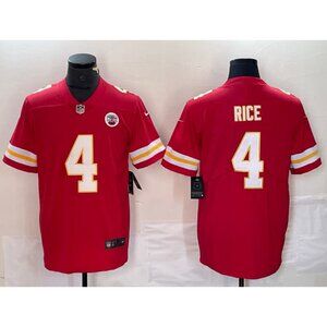 4 Rashee Rice Red Vapor Limited Stitched Jersey